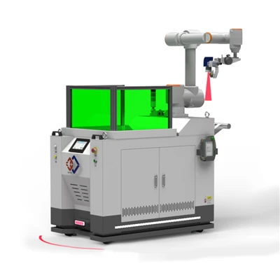Šesť{0}}osová platforma na čistenie laserového robota s inteligentným riadením